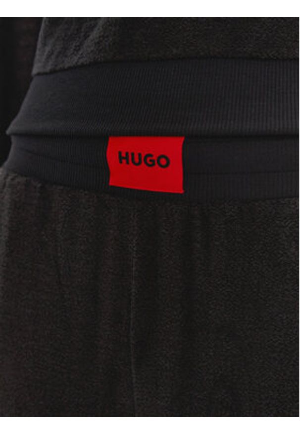 Hugo Spodnie piżamowe Snoozie 50523406 Czarny Regular Fit. Kolor: czarny. Materiał: syntetyk