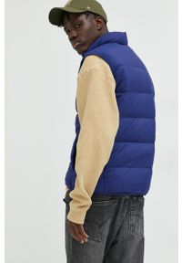 Tommy Jeans bezrękawnik puchowy męski kolor niebieski. Okazja: na co dzień. Kolor: niebieski. Materiał: puch. Długość rękawa: bez rękawów. Styl: casual #4