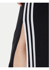 Adidas - adidas Sukienka codzienna adicolor 3-Stripes JD4619 Czarny Slim Fit. Okazja: na co dzień. Kolor: czarny. Materiał: bawełna. Typ sukienki: proste. Styl: casual