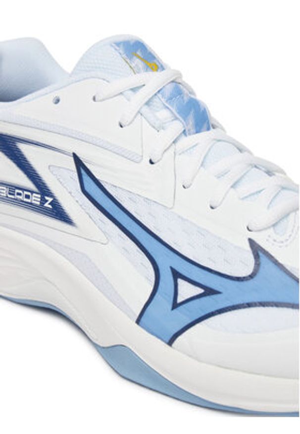 Mizuno Buty halowe Thunder Blade Z V1GA2370 Biały. Kolor: biały. Materiał: materiał