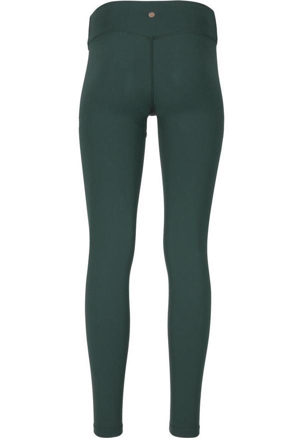 Damskie legginsy Athlecia Luxe. Kolor: zielony. Materiał: materiał