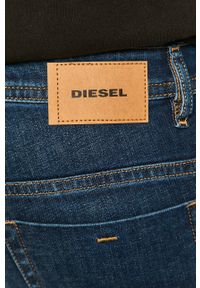 Diesel - Jeansy Thommer. Kolor: niebieski. Materiał: jeans #3