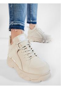 Buffalo Sneakersy Cld Corin 1630396 Beżowy. Kolor: beżowy. Materiał: skóra #7