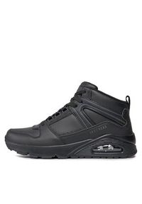 skechers - Skechers Sneakersy Uno Keep Close 232547/BBK Czarny. Kolor: czarny. Materiał: skóra #6