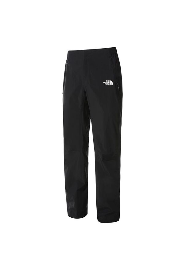 Spodnie The North Face Circadian Dryvent 0A495AJK31 - czarne. Kolor: czarny. Materiał: materiał, tkanina, nylon. Sport: wspinaczka