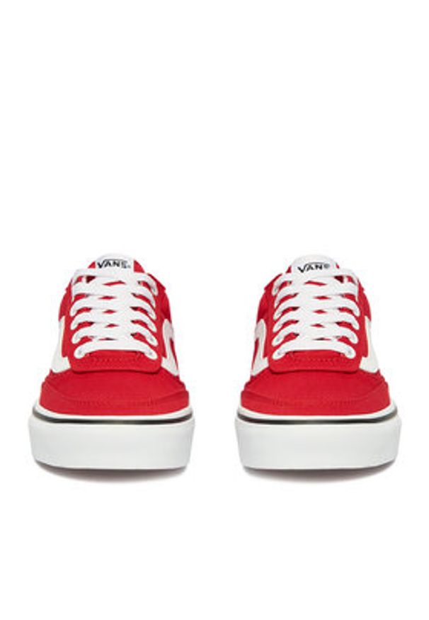 Vans Tenisówki C-BROOKLYN LS VN000EBSGH31 Czerwony. Kolor: czerwony. Materiał: materiał