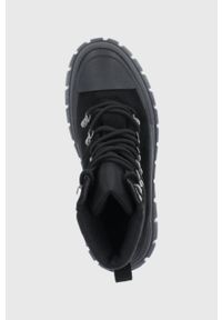 Answear Lab - Trampki. Nosek buta: okrągły. Zapięcie: sznurówki. Kolor: czarny. Materiał: guma. Szerokość cholewki: normalna. Obcas: na platformie. Styl: wakacyjny #5
