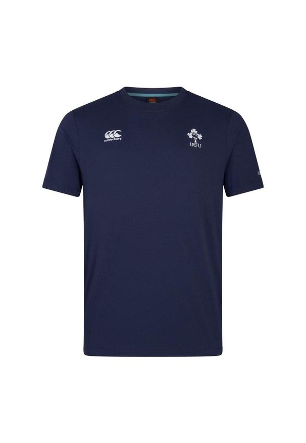 CANTERBURY - Bawełniana koszulka Irlande Team 2023. Kolor: niebieski. Materiał: bawełna