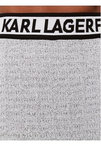 Karl Lagerfeld - KARL LAGERFELD Spódnica ołówkowa 235W1204 Biały Slim Fit. Kolor: biały. Materiał: syntetyk #3