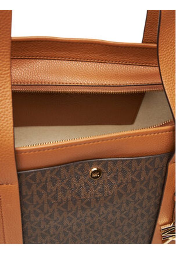 MICHAEL Michael Kors Torebka Romee 30T5G1ZT7B Brązowy. Kolor: brązowy. Materiał: skórzane