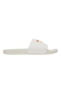 Guess - GUESS Białe męskie klapki Palma, Rozmiar 44. Okazja: na spacer, na co dzień, na plażę. Kolor: biały. Sezon: lato. Styl: casual #5