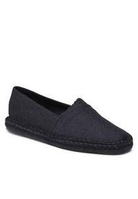 Calvin Klein Espadryle Espadrille Mono Jq HM0HM00977 Czarny. Kolor: czarny. Materiał: materiał