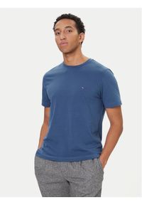 TOMMY HILFIGER - Tommy Hilfiger T-Shirt Ess Seasonal MW0MW39995 Niebieski Regular Fit. Kolor: niebieski. Materiał: bawełna #1