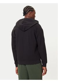 Hugo - HUGO Bluza Dapozip 50548651 Czarny Relaxed Fit. Kolor: czarny. Materiał: bawełna