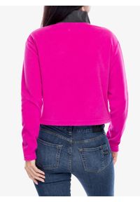 Bluza damska Helly Hansen Daybreaker Cropped Fleece. Kolor: różowy