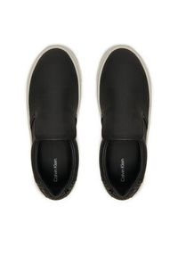 Calvin Klein Sneakersy Cupsole Slip On HW0HW02297 Czarny. Zapięcie: bez zapięcia. Kolor: czarny. Materiał: skóra