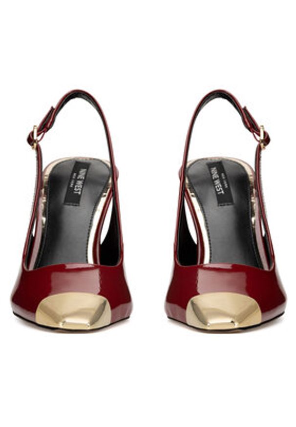 Nine West Szpilki WFA3376-1 Czerwony. Kolor: czerwony. Materiał: skóra. Obcas: na szpilce