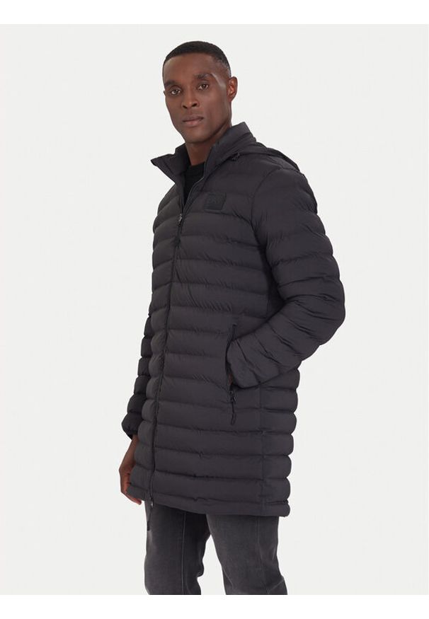 EA7 Emporio Armani Kurtka zimowa 7M000687 AF15953 UC001 Czarny Regular Fit. Kolor: czarny. Materiał: syntetyk. Sezon: zima