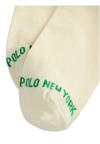 Polo Ralph Lauren Skarpety Wysokie Męskie 455982926001 Écru. Materiał: materiał, bawełna