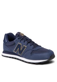 Sneakersy New Balance GW500NGN Granatowy. Kolor: niebieski. Materiał: materiał