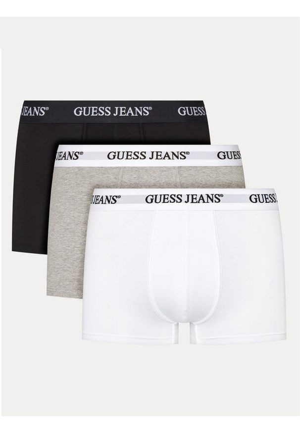 Guess Jeans Komplet 3 par bokserek M4BZ48 K6YW1 Kolorowy. Materiał: bawełna. Wzór: kolorowy