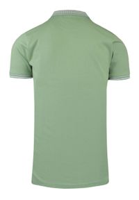 Oryginalna Koszulka Polo - Brave Soul - Zgaszona Zielona. Okazja: na co dzień. Typ kołnierza: polo. Kolor: zielony. Materiał: bawełna. Styl: casual