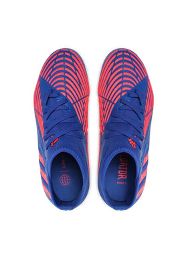Adidas - adidas Buty do piłki nożnej Predator Edge.2 Fg GW2270 Granatowy. Kolor: niebieski