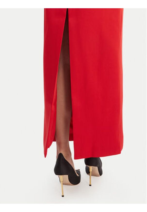 BARDOT - Bardot Sukienka wieczorowa Lucille 60179DB Czerwony Slim Fit. Kolor: czerwony. Materiał: syntetyk. Styl: wizytowy