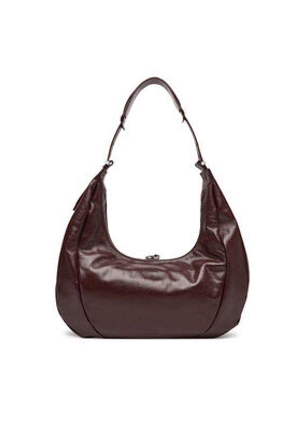 Pinko - PINKO Torebka Slouchy Hobo Big PE 25 PLTT 104295 A26J Bordowy. Kolor: czerwony. Materiał: skórzane