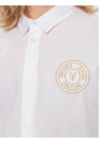 Versace Jeans Couture Koszula 76GALYS2 Biały Regular Fit. Kolor: biały. Materiał: bawełna