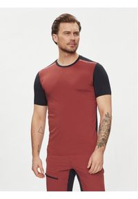 CMP Koszulka rowerowa 34N7917 Brązowy Slim Fit. Kolor: brązowy. Materiał: syntetyk