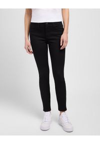 Lee - DAMSKIE SPODNIE LEE HIGH RISE SKINNY MOST BLACK 112346956 L34G007758