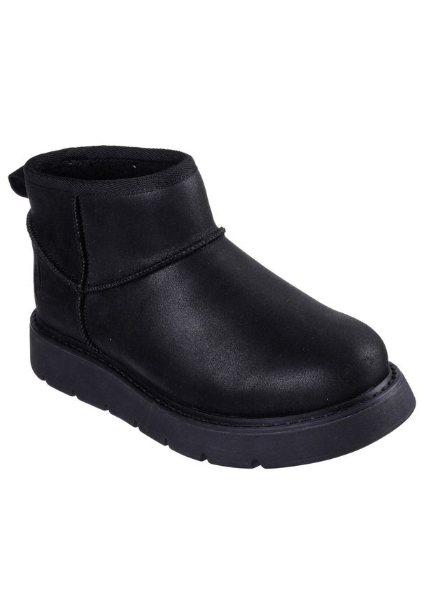 skechers - SKECHERS KEEPSAKES - SNOW BIR Czarny. Kolor: czarny