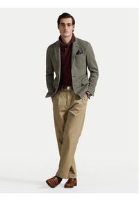 Polo Ralph Lauren Polo 710680784293 Bordowy Custom Slim Fit. Typ kołnierza: polo. Kolor: czerwony. Materiał: bawełna #5