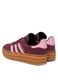 Adidas - adidas Sneakersy Gazelle Bold KK2729 Bordowy. Kolor: czerwony. Materiał: zamsz, skóra. Model: Adidas Gazelle #7