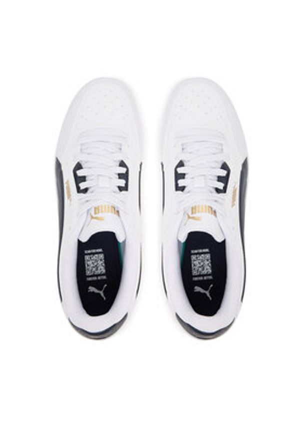 Puma Sneakersy Shuffle Downtown 402596 04 Biały. Kolor: biały. Materiał: skóra