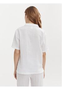 Calvin Klein Underwear Koszulka piżamowa 000QS7137E Biały Relaxed Fit. Kolor: biały. Materiał: bawełna