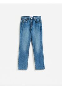 Reserved - Jeansy straight slim - niebieski. Kolor: niebieski #1