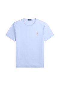 Polo Ralph Lauren T-Shirt 710740727506 Niebieski jasny Regular Fit. Typ kołnierza: polo. Kolor: niebieski. Materiał: bawełna #3