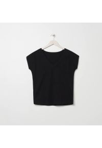 Sinsay - Koszulka - Czarny. Kolor: czarny #1