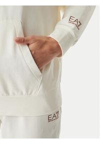 EA7 Emporio Armani Dres 7W000117 AF13135 U0004 Kremowy Regular Fit. Kolor: kremowy. Materiał: bawełna #6