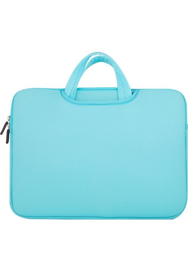 Torba Hurtel Uniwersalne etui torba na laptopa 15,6'' tablet organizer na komputer jasnoniebieski. Kolor: niebieski