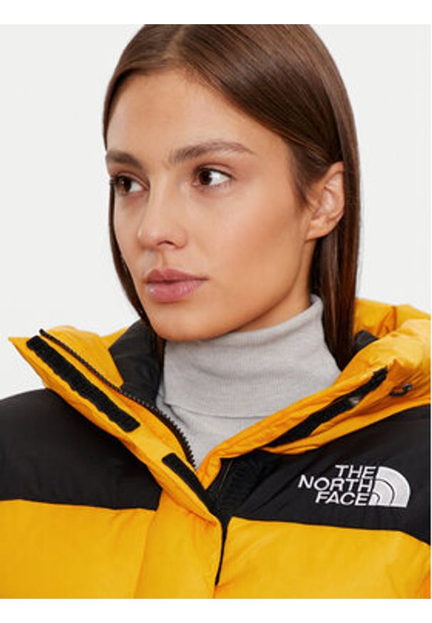 The North Face Kurtka puchowa Himalayan NF0A4R2W Żółty Regular Fit. Kolor: żółty. Materiał: syntetyk