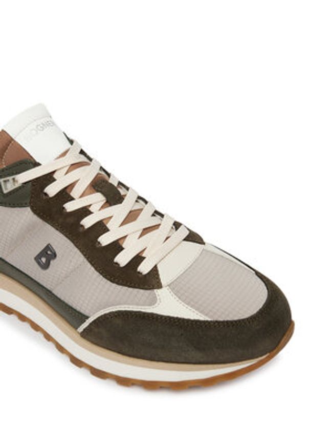 Bogner Sneakersy Newport 10 C 12621455 Zielony. Kolor: zielony. Materiał: zamsz, skóra
