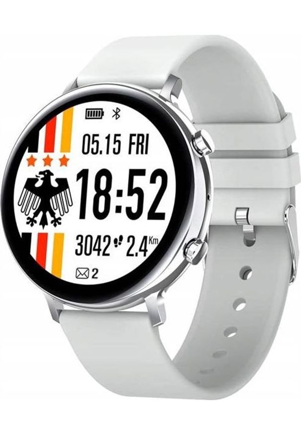 Smartwatch Bakeeley GW33 Biały. Rodzaj zegarka: smartwatch. Kolor: biały