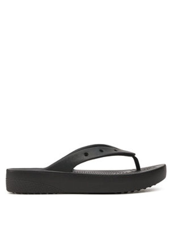 Crocs Japonki Classic Platform Flip W 207714 Czarny. Kolor: czarny. Obcas: na platformie