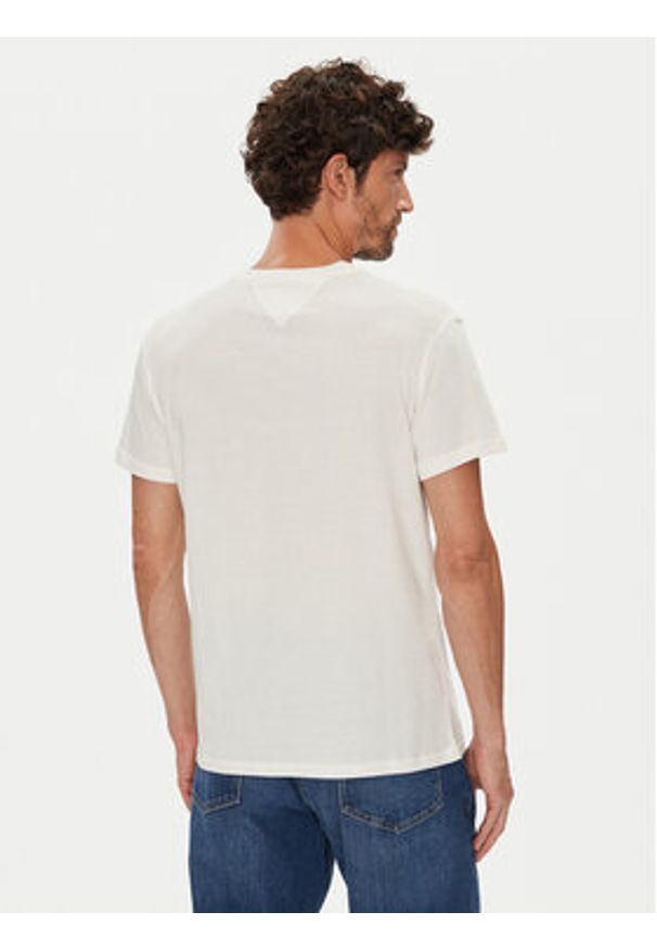 Tommy Jeans Komplet 2 t-shirtów Ess Flag DM0DM22143 Kolorowy Slim Fit. Materiał: bawełna. Wzór: kolorowy