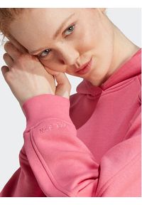 Adidas - adidas Bluza ALL SZN Fleece IM0321 Różowy Loose Fit. Kolor: różowy. Materiał: bawełna #6