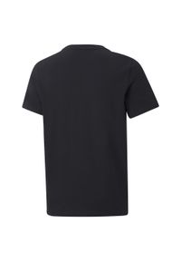 T-shirt z krótkim rękawem dla dzieci Puma ALPHA GRAPHIC. Kolor: czarny. Długość rękawa: krótki rękaw. Długość: krótkie