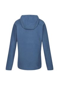 Regatta - Bluza Z Kapturem Damska Mikropolar Suwak Do Połowy Warriewood. Typ kołnierza: kaptur. Kolor: fioletowy, niebieski. Styl: sportowy. Sport: turystyka piesza #2